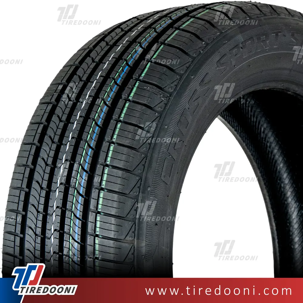 لاستیک خودرو نانکنگ سایز 215/60R16 مدل گل SP-9